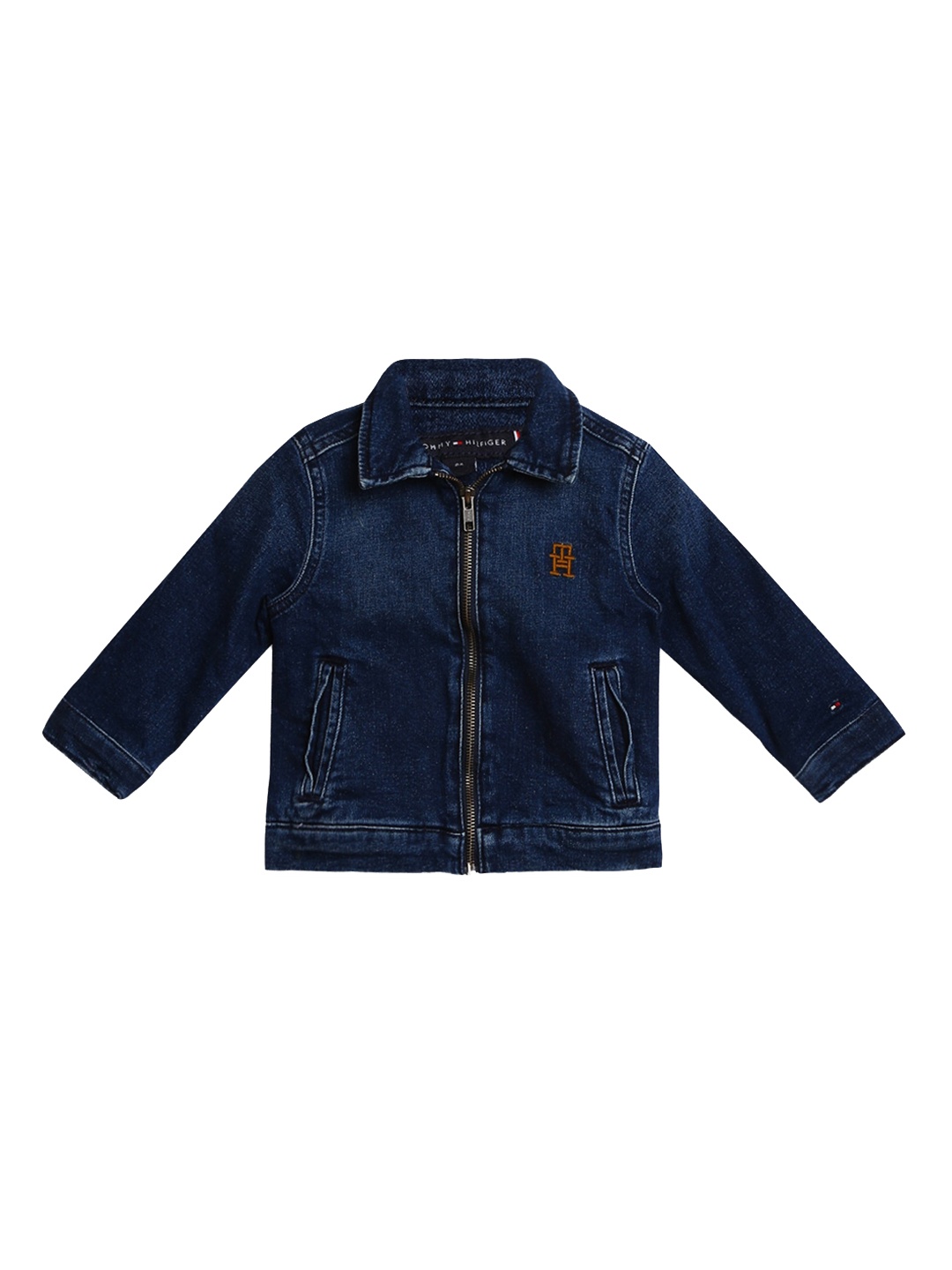 

Tommy Hilfiger Boys Washed Denim Jacket, Blue