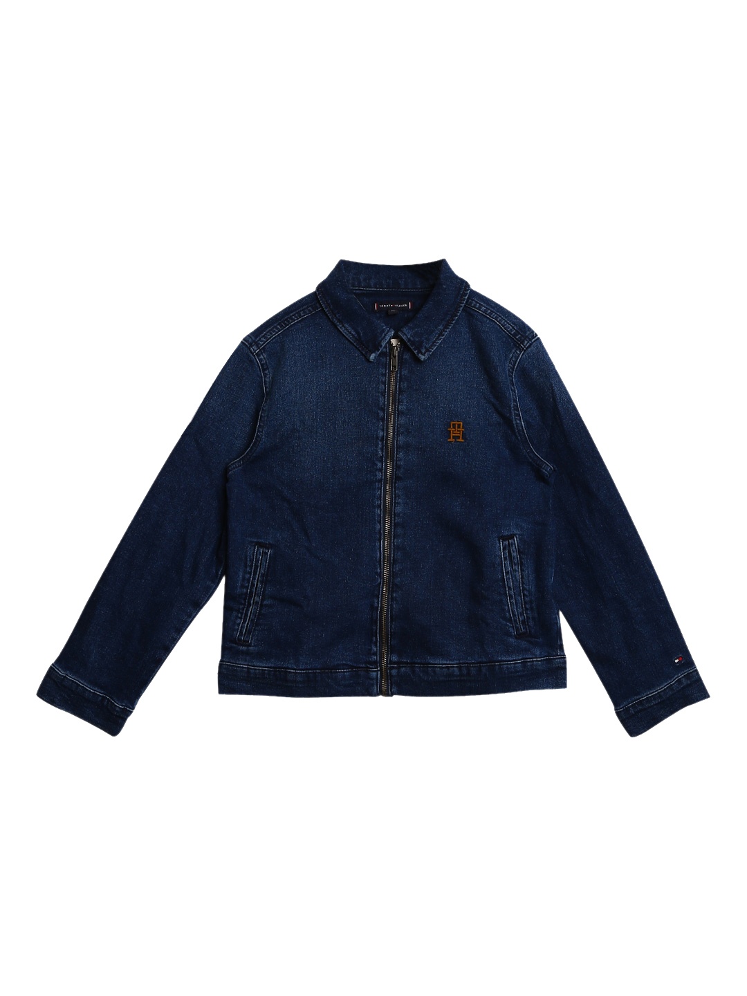 

Tommy Hilfiger Boys Washed Denim Jacket, Blue