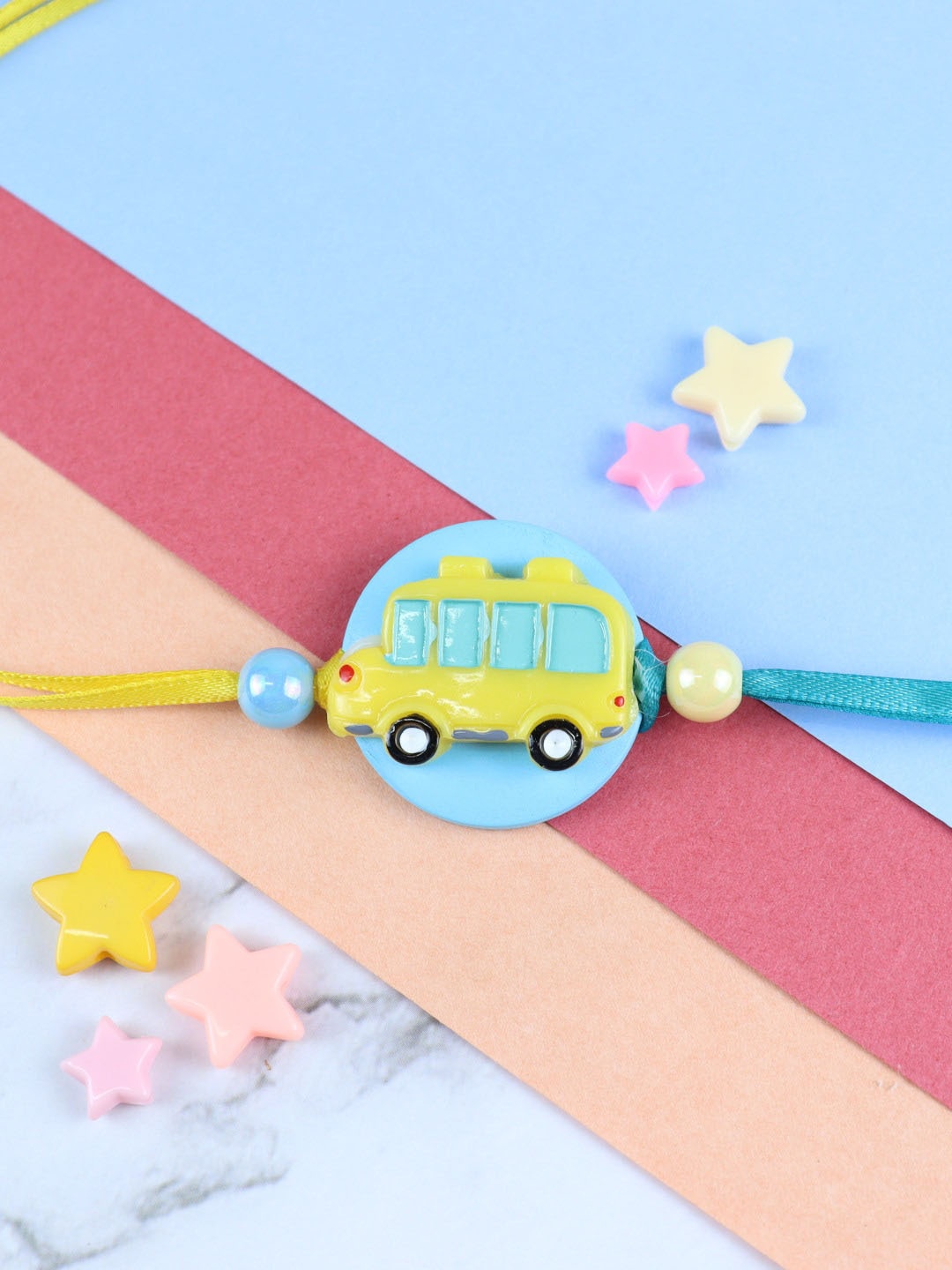 

Asthetika Boys School Bus Rakhi, Yellow