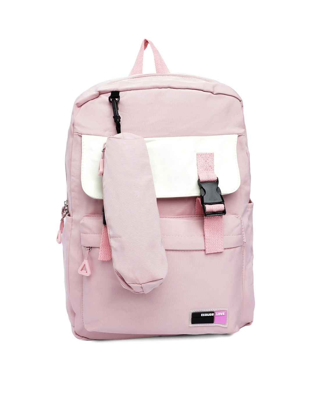 

Kids On Board Unisex Kids Backpack With Pouch, Pink