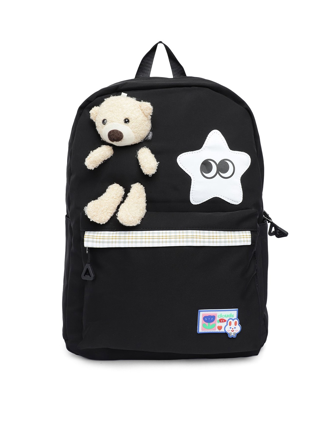 

Kids On Board Unisex Kids Applique Detail Backpack, Black