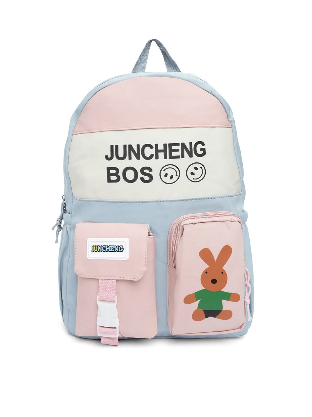 

Kids On Board Unisex Kids Graphic Printed Backpack With Laptop Compartment - 38.1 cm, Blue