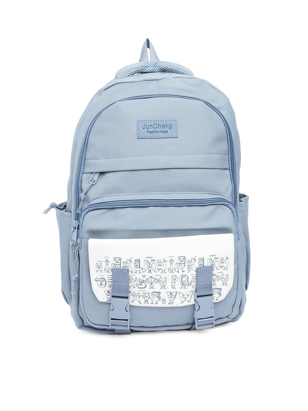 

Kids On Board Unisex Kids Typography Printed Backpack, Blue