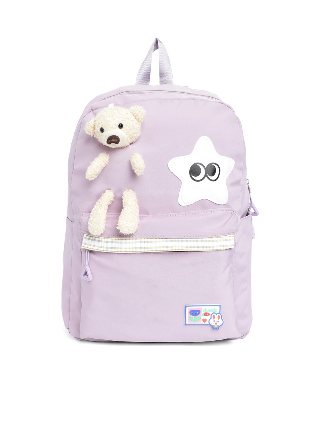 

Kids On Board Unisex Kids Backpack With Attached Teddy & Star, Purple