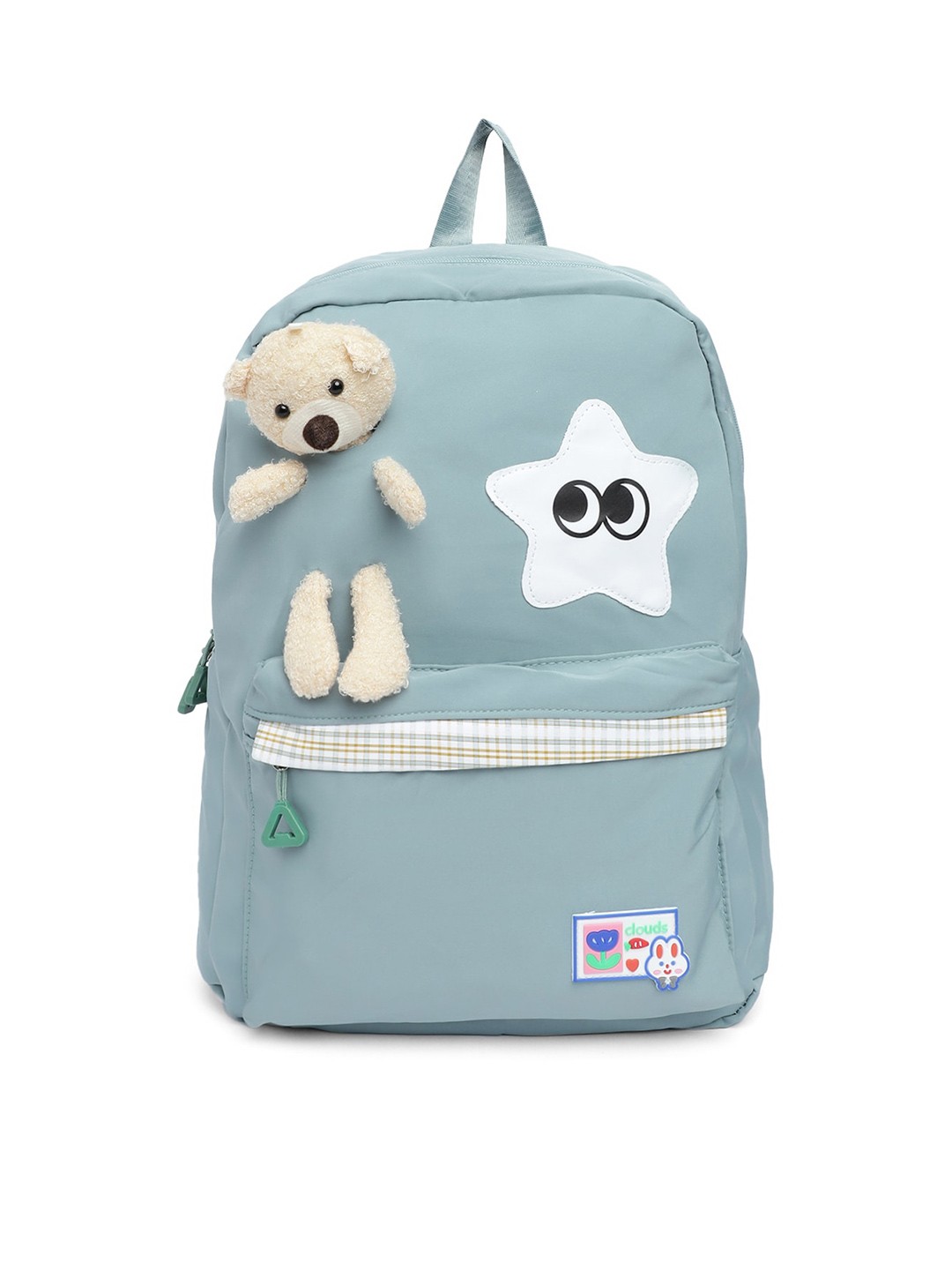 

Kids On Board Unisex Kids Backpack With Attached Teddy & Star, Blue
