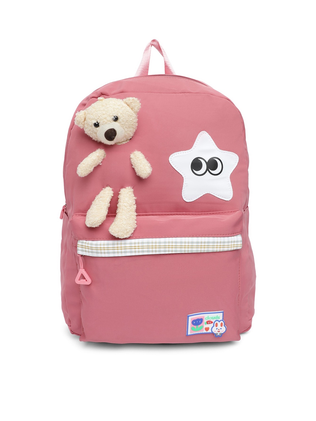 

Kids On Board Unisex Kids Backpack With Attached Teddy & Star, Red