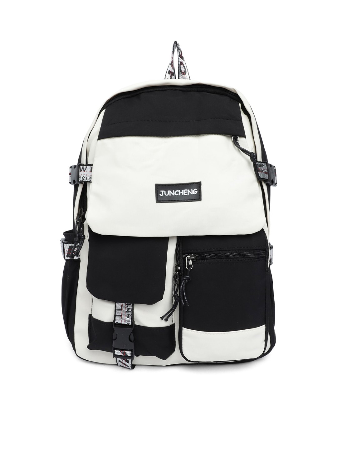 

Kids On Board Unisex Kids Colourblocked Backpack, Black