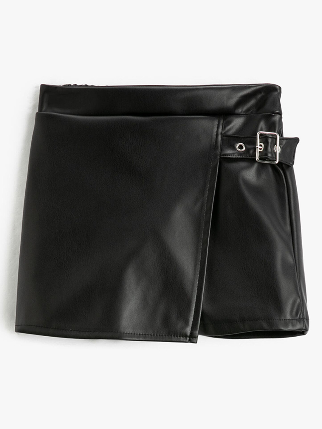

Koton Girls Mid Rise Skorts, Black