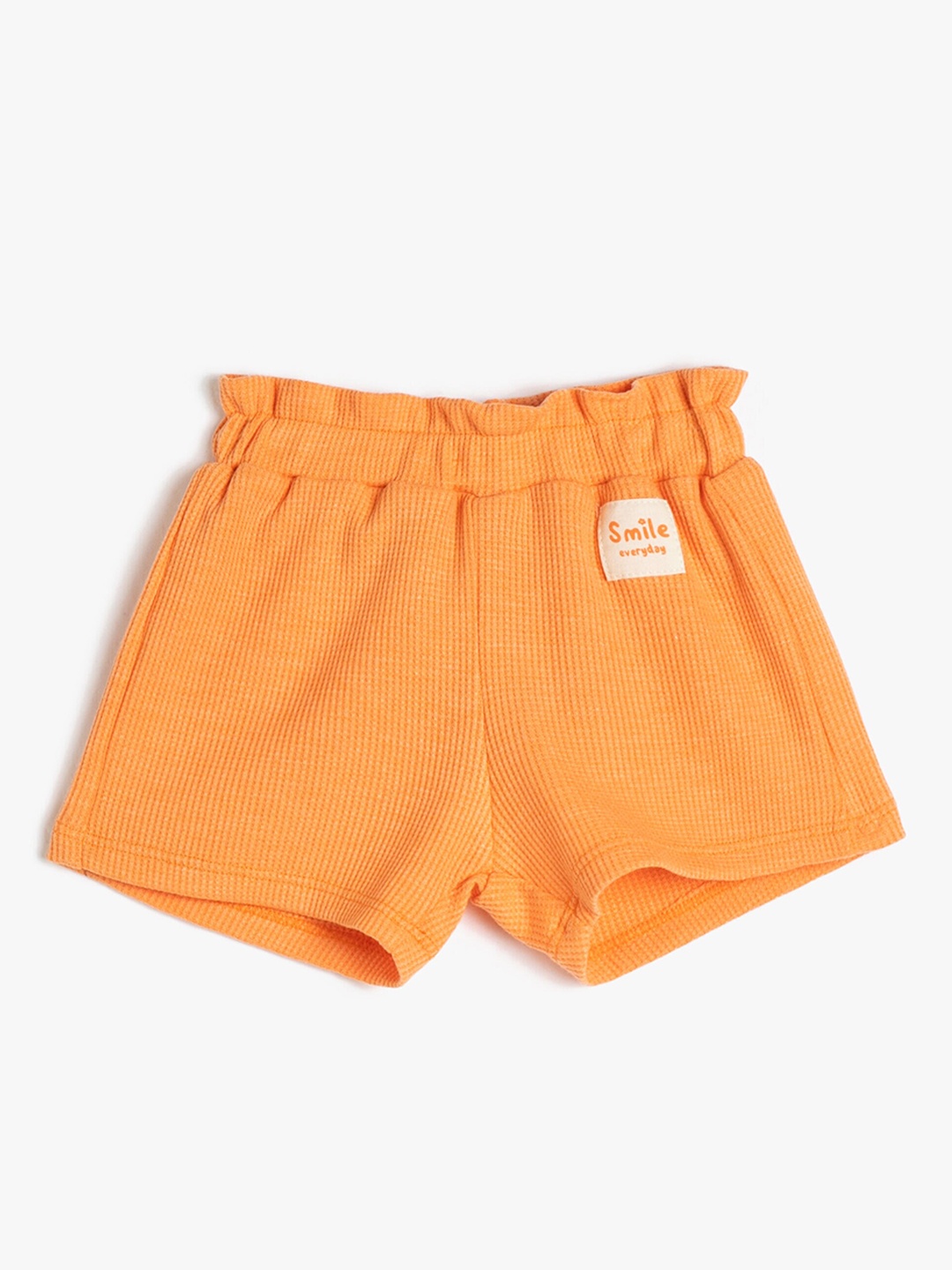 

Koton Girls Mid Rise Shorts, Orange