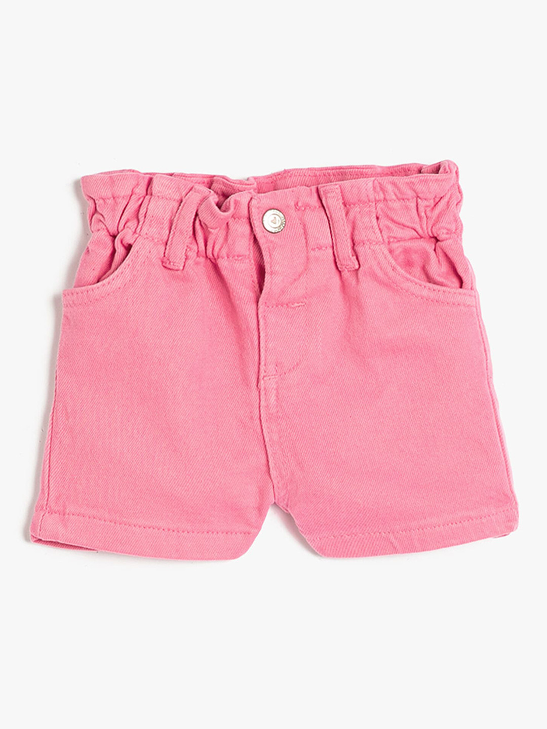 

Koton Infant Girls Pure Cotton Denim Shorts, Pink
