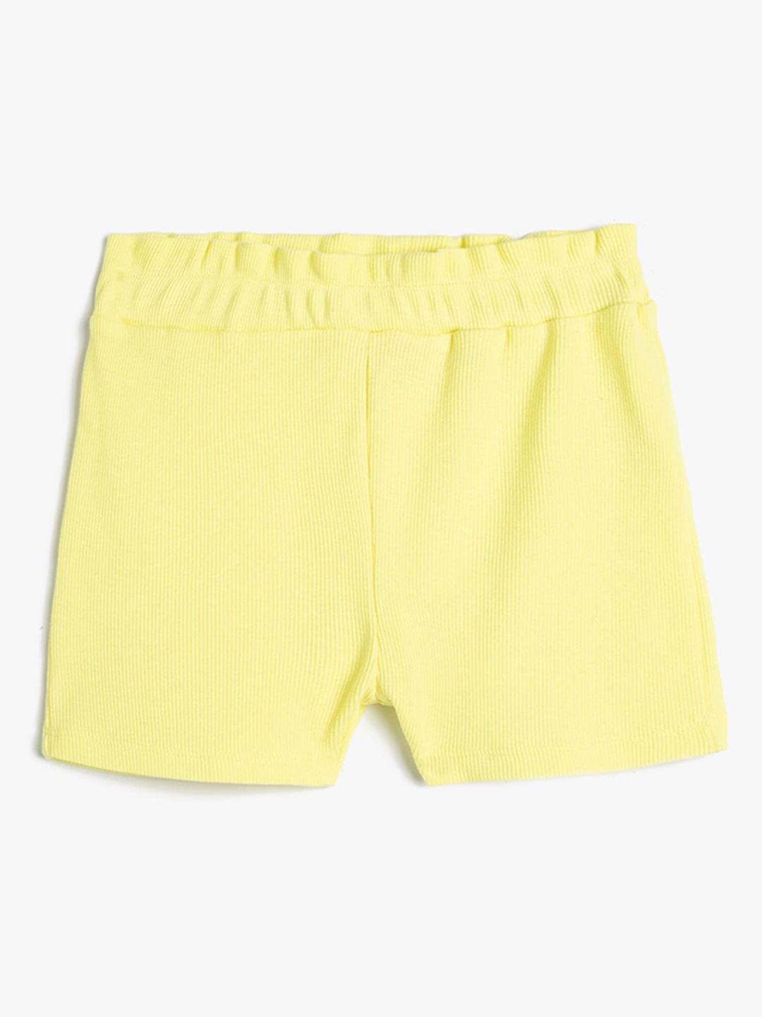 

Koton Girls Mid Rise Shorts, Yellow
