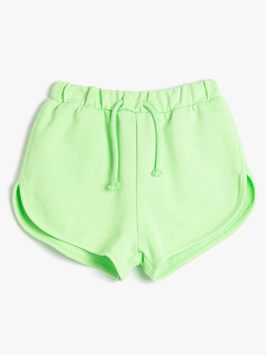 

Koton Girls Regular Fit Cotton Shorts, Green