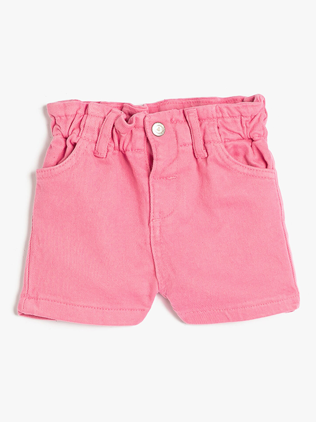 

Koton Girls Cotton Regular Shorts, Pink