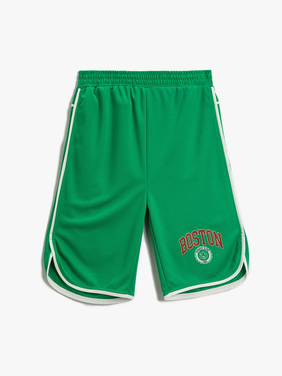 

Koton Boys Regular Fit Mid-Rise Shorts, Green