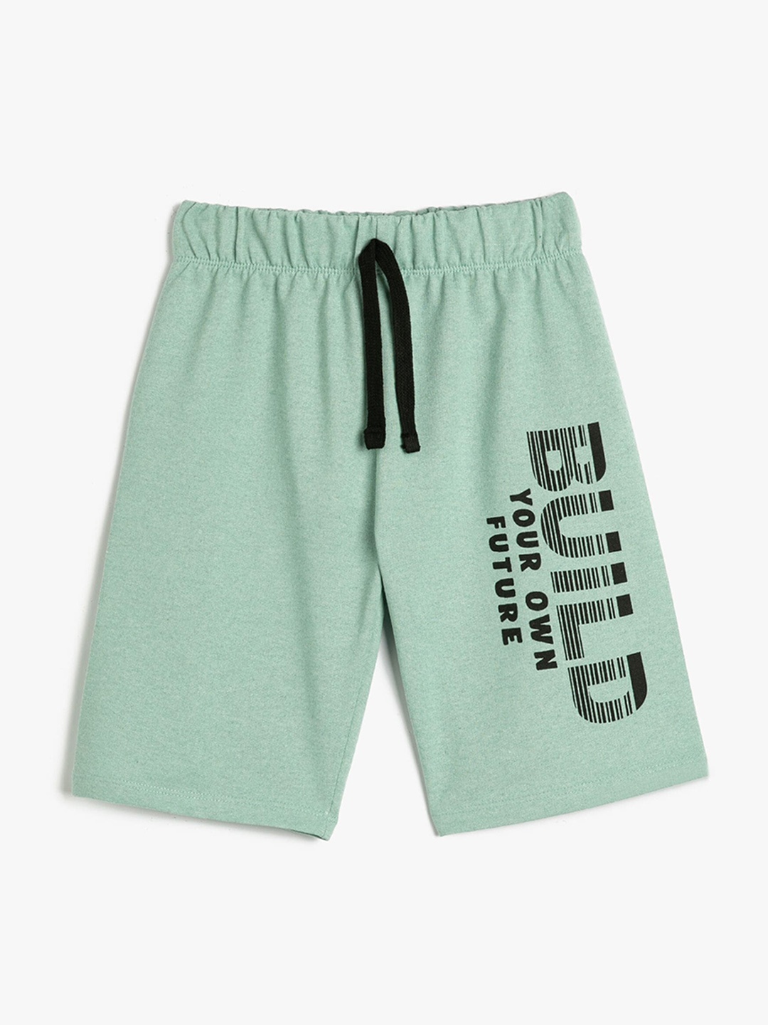 

Koton Boys Typography Printed Shorts, Green