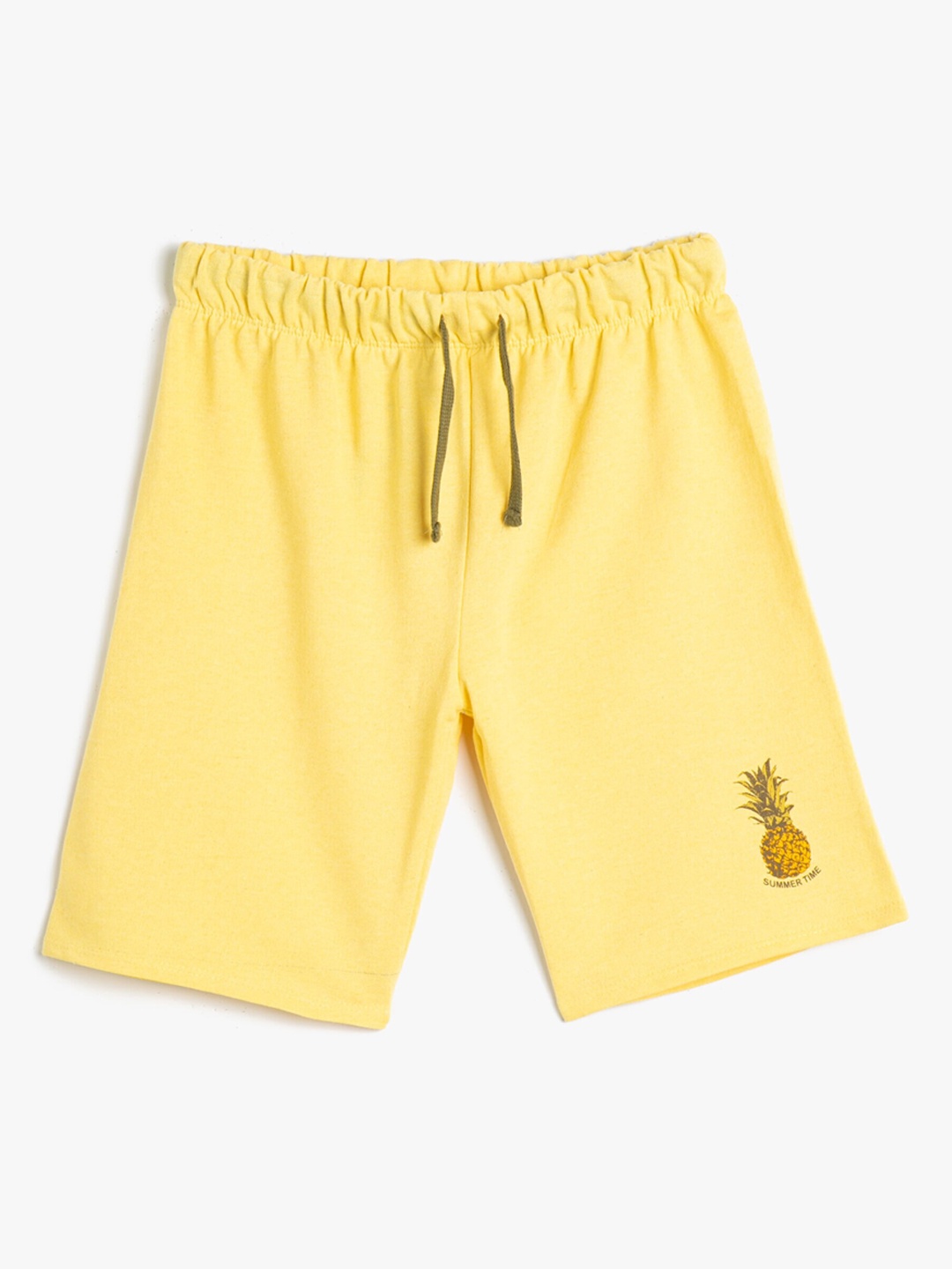 

Koton Boys Mid Rise Shorts, Yellow