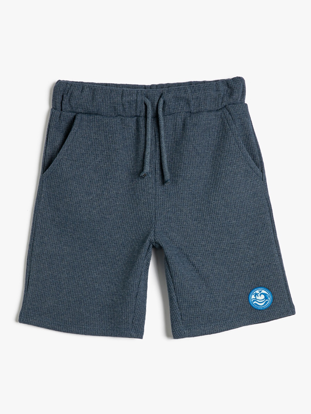 

Koton Boys Mid Rise Cotton Shorts, Blue