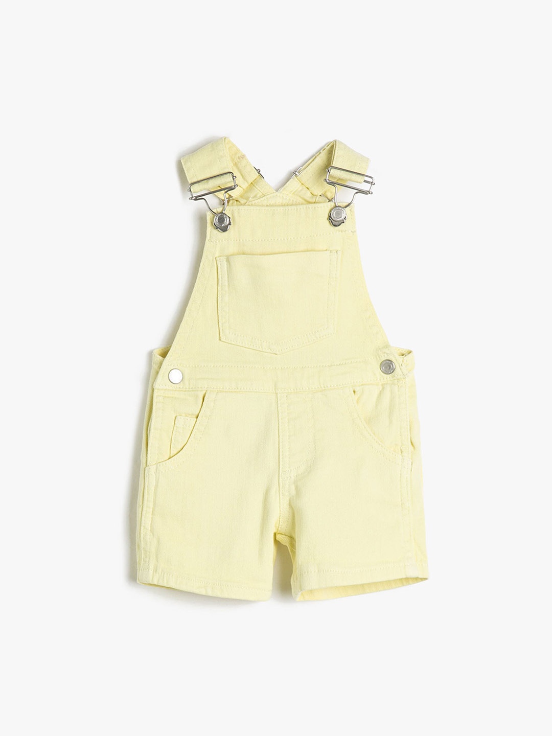 

Koton Boys Pocket Detail Dungaree, Yellow
