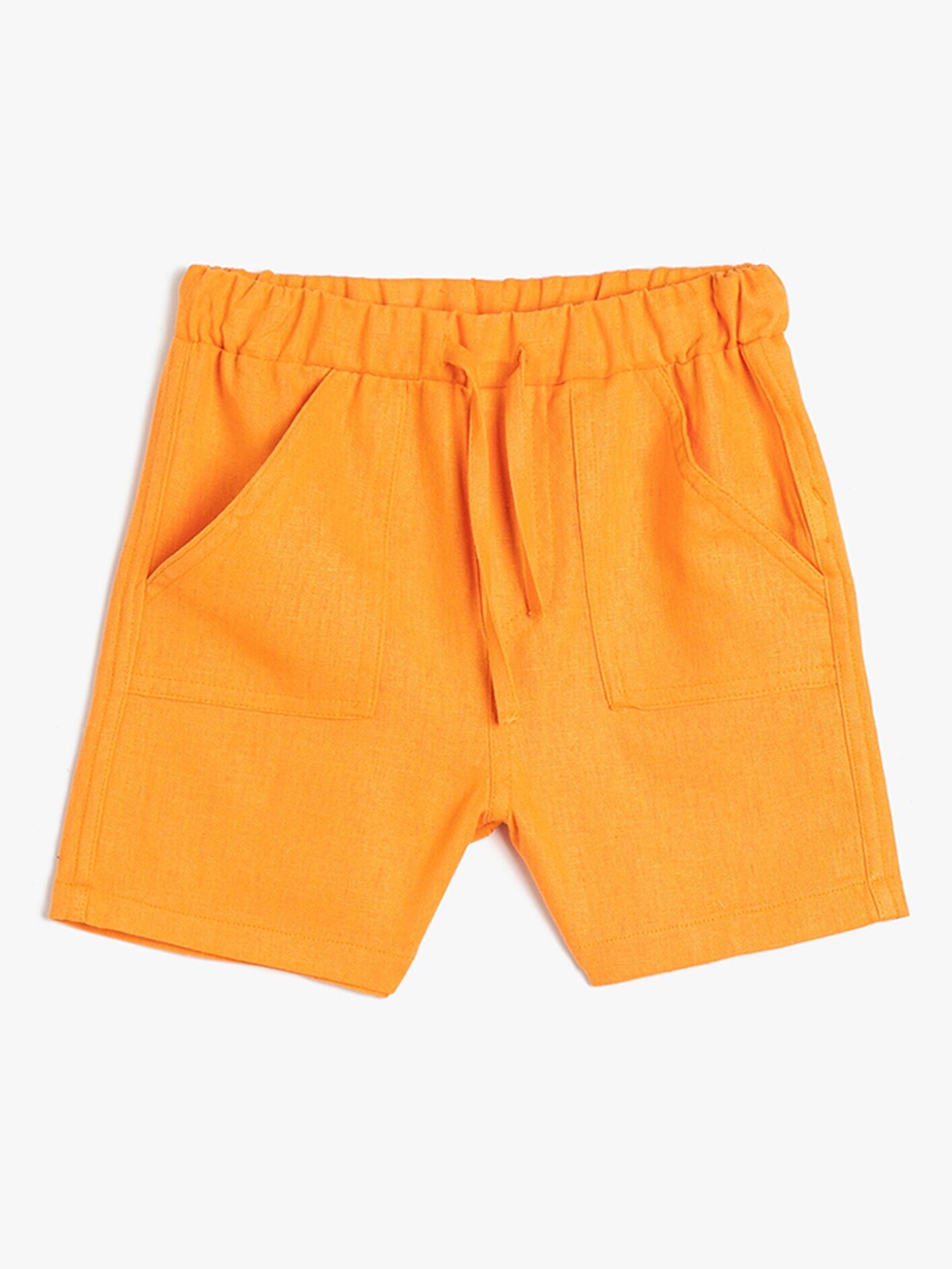 

Koton Boys Mid-Rise Regular Shorts, Orange