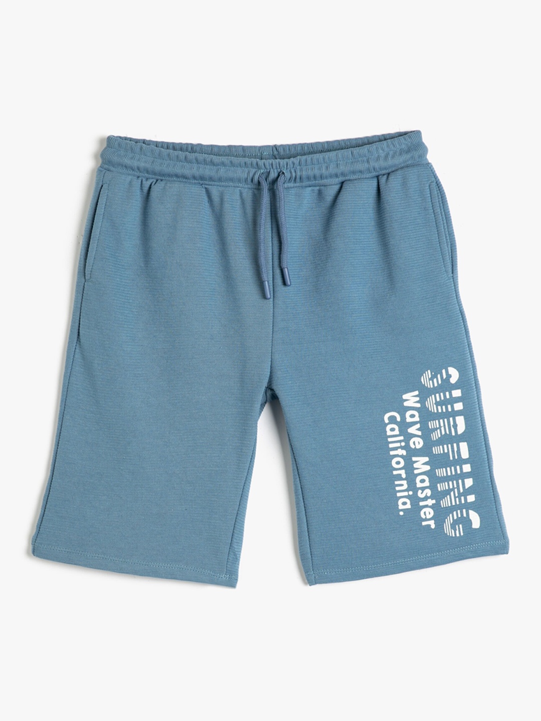 

Koton Boys Typography Printed Shorts, Blue