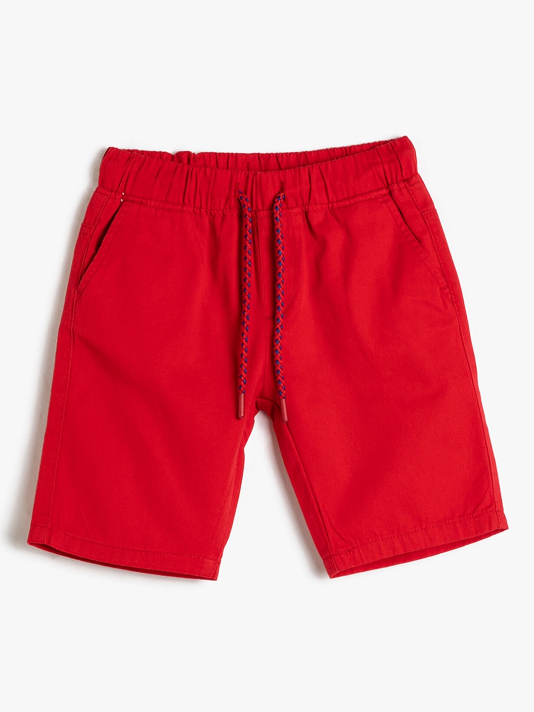 

Koton Boys Mid Rise Regular Fit Cotton Shorts, Red