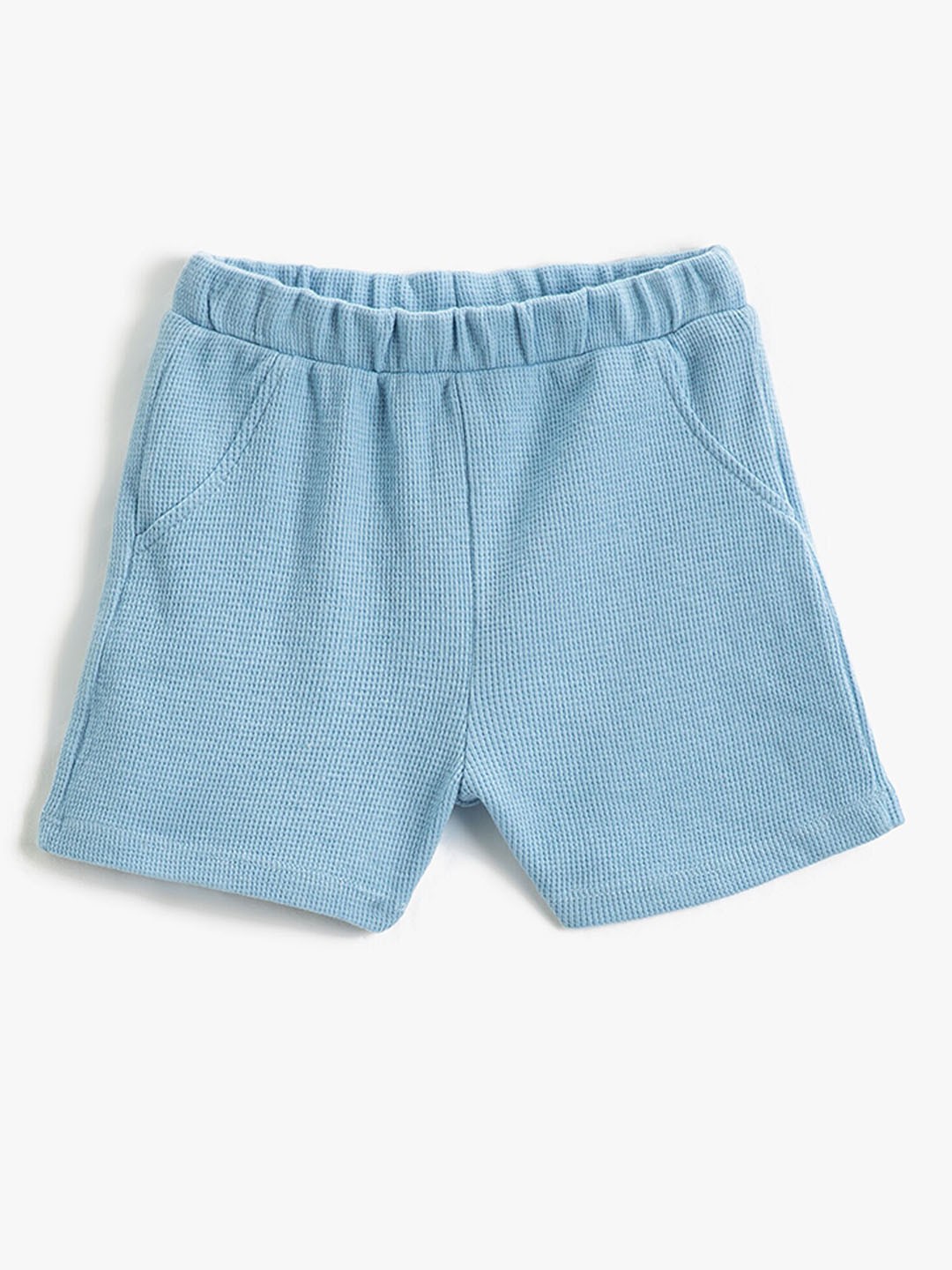 

Koton Infants Boys Mid Rise Regular Fit Cotton Shorts, Blue