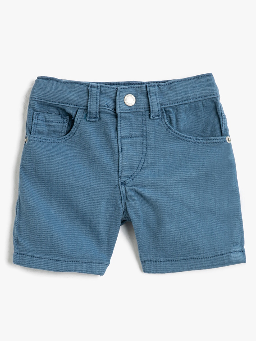 

Koton Boys Mid-Rise Denim Shorts, Blue