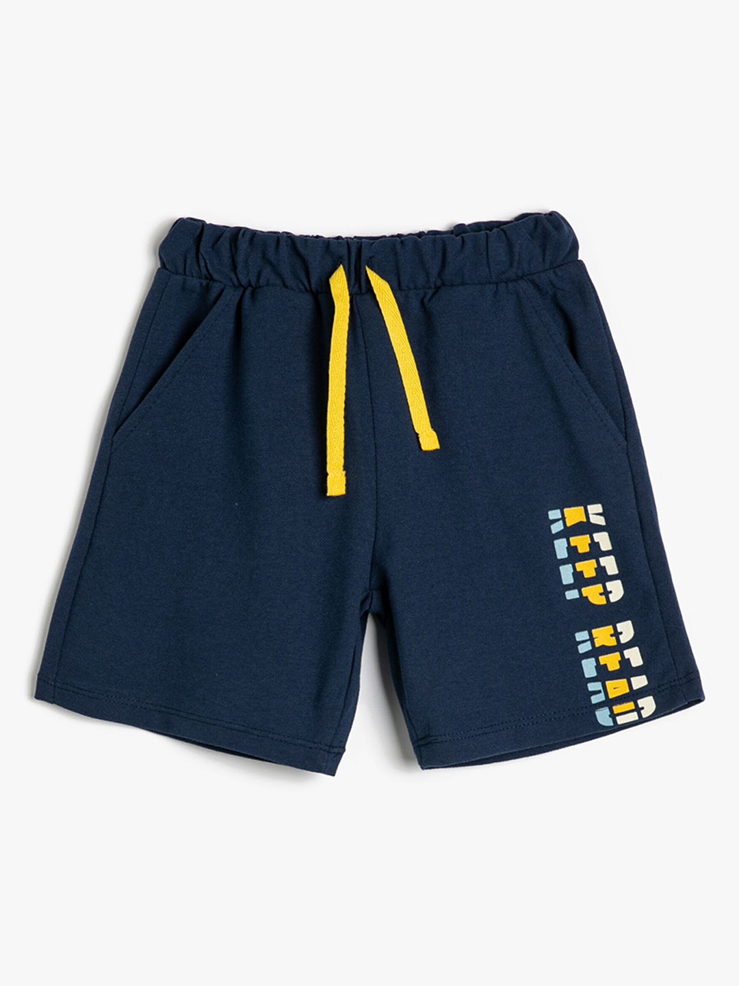 

Koton Boys Mid-Rise Shorts, Blue