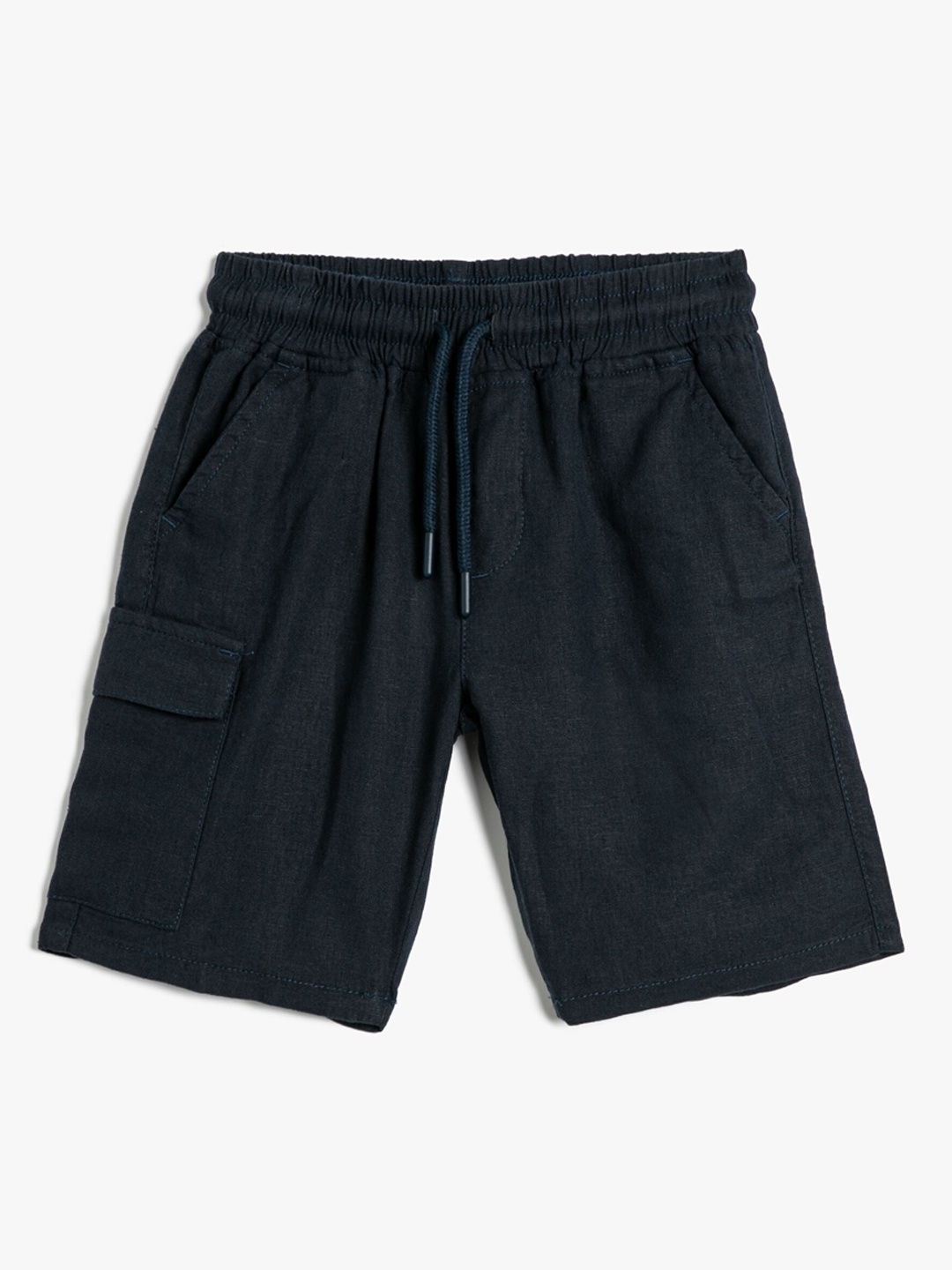 

Koton Boys Regular Fit Mid-rise Regular Shorts, Navy blue