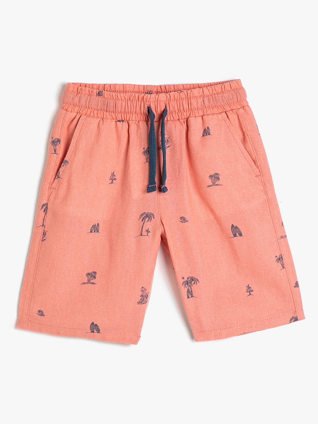 

Koton Boys Printed Shorts, Pink