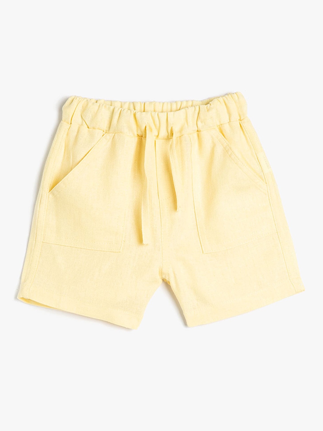 

Koton Boys Mid-Rise Above Knee Length Shorts, Yellow