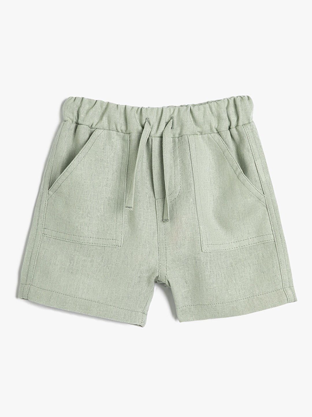 

Koton Infants Boys Mid-Rise Shorts, Blue