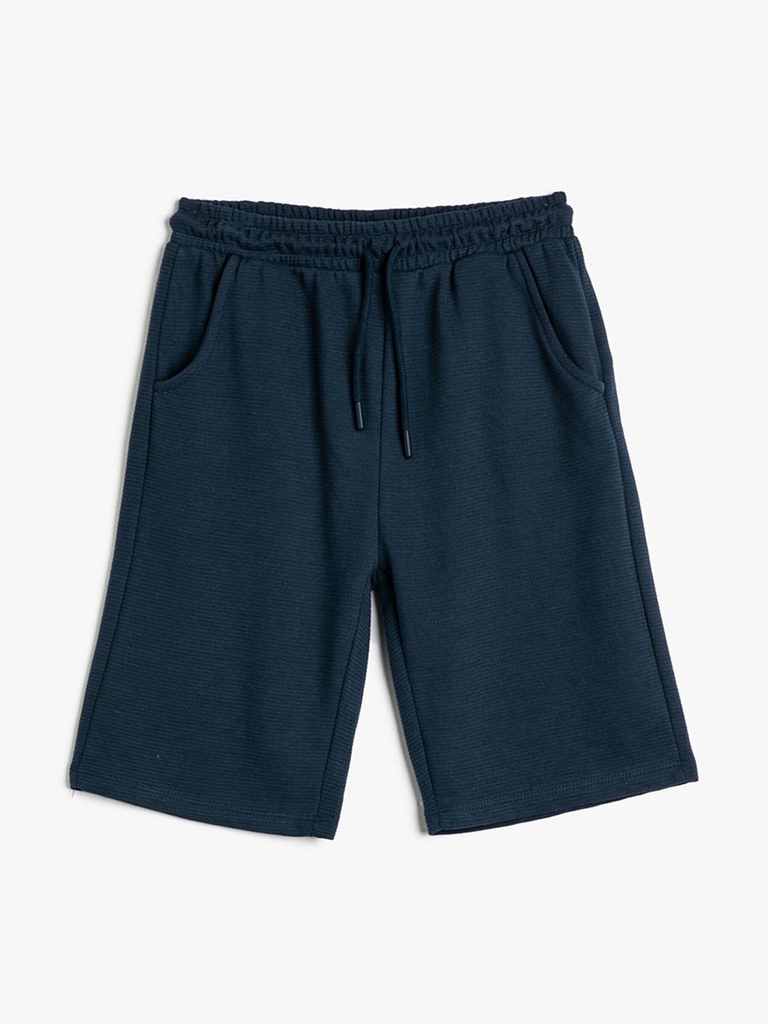 

Koton Boys Mid Rise Shorts, Navy blue