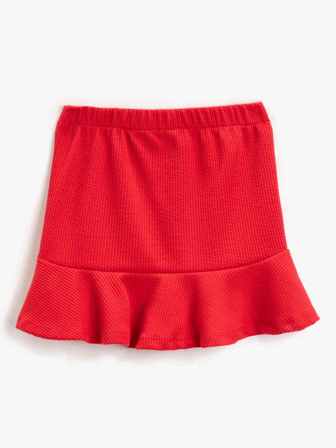 

Koton Girls Self-Design Mini A-line Skirt, Red