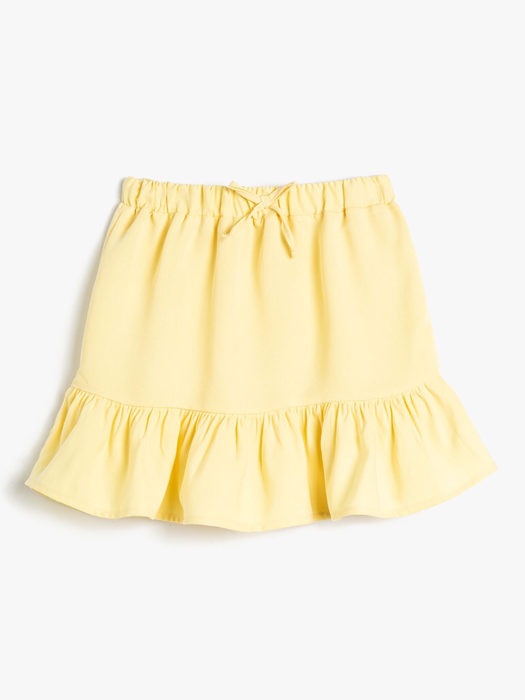 

Koton Girls Flared Mini Skirt, Yellow