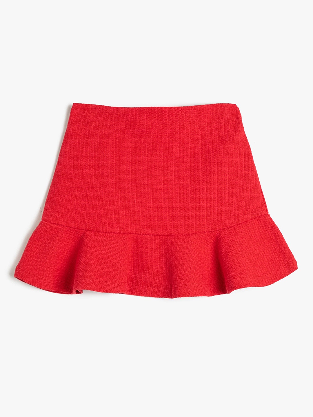 

Koton Girls Self-Design A-Line Mini Skirt, Red