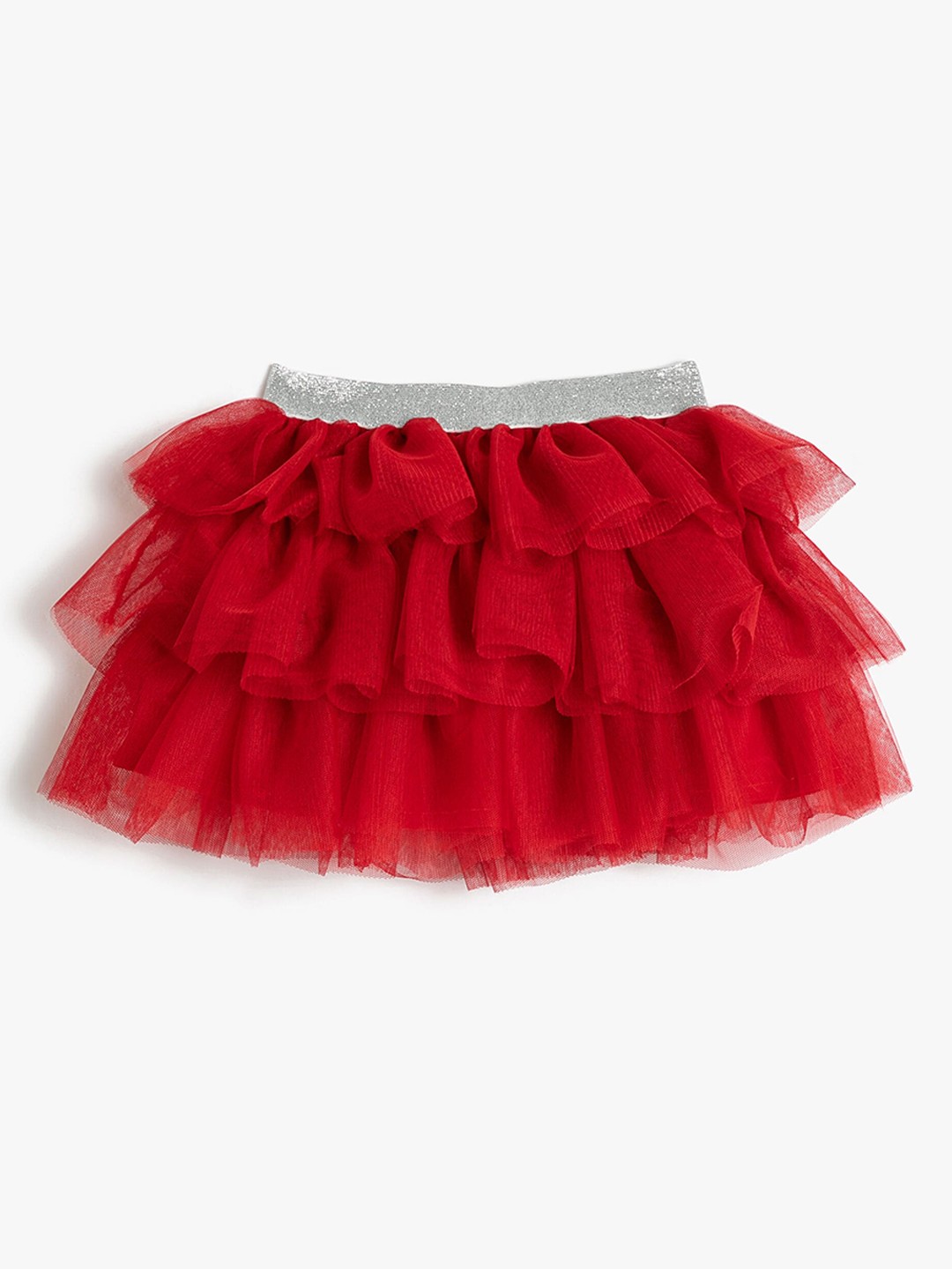 

Koton Infant Girls Layered Detailed Tiered Skirt, Red
