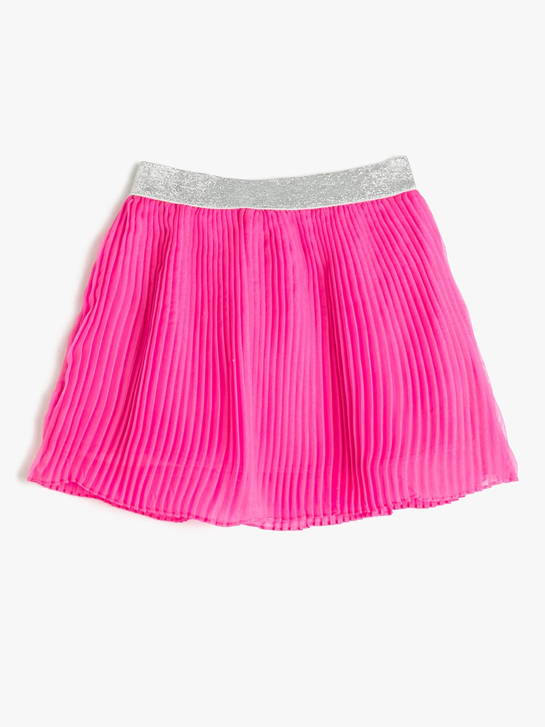 

Koton Girls Self Design Mini A-Line Skirt, Pink