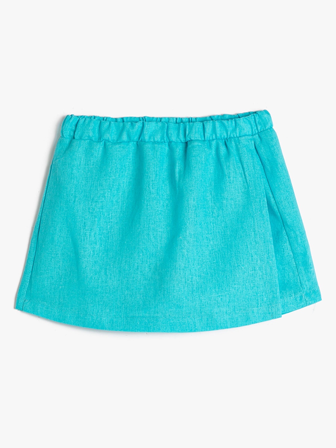 

Koton Girls Front Envelop Mini Skorts, Blue