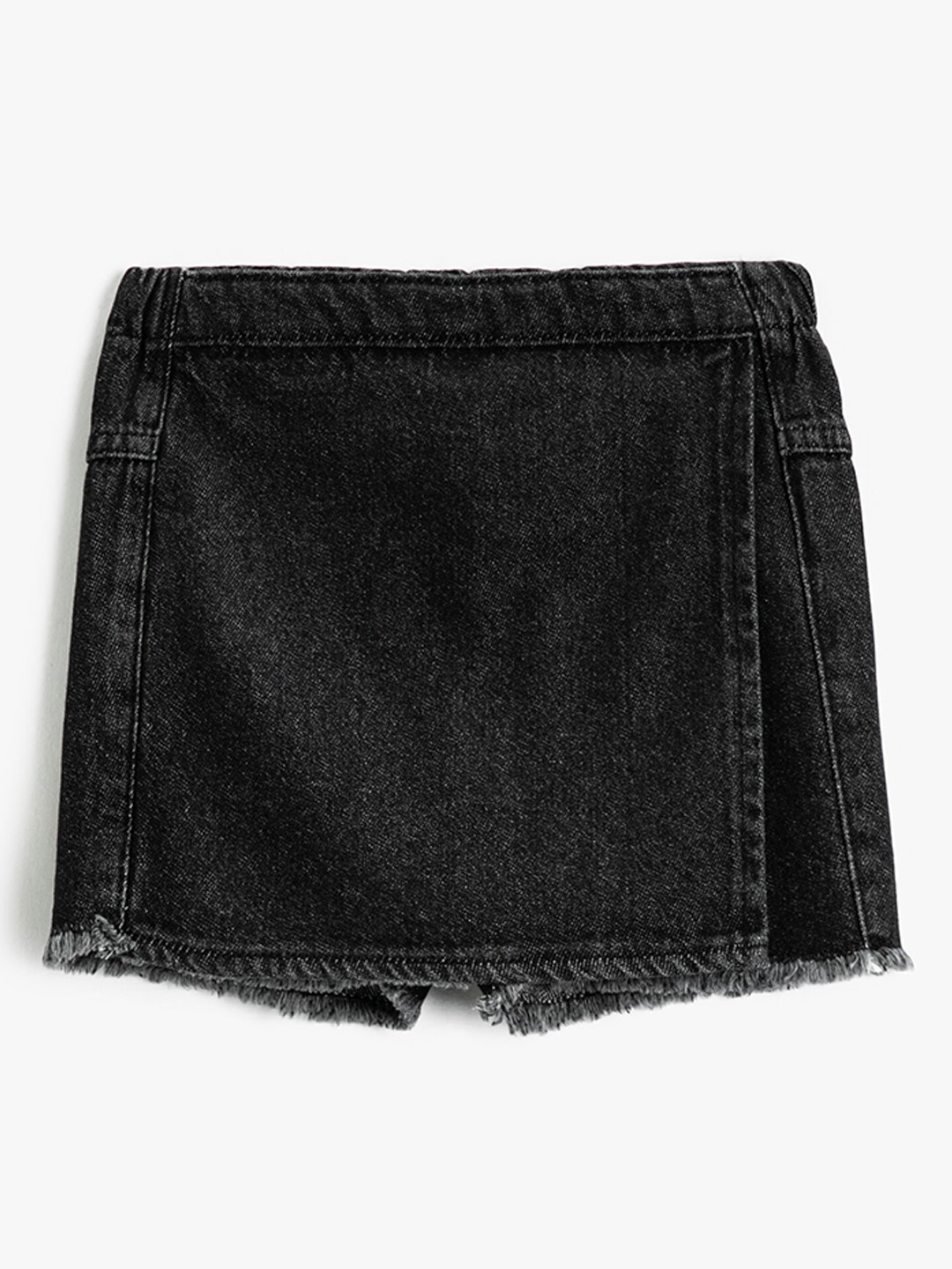 

Koton Girls Pure Cotton Mini Skort, Black