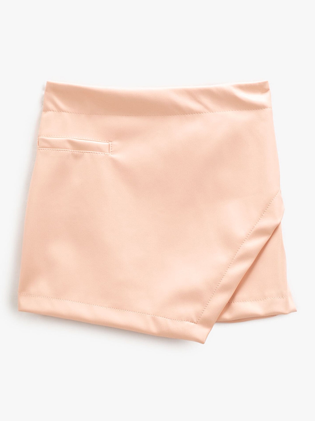 

Koton Girls Envelop Cut Mini Skirts, Pink