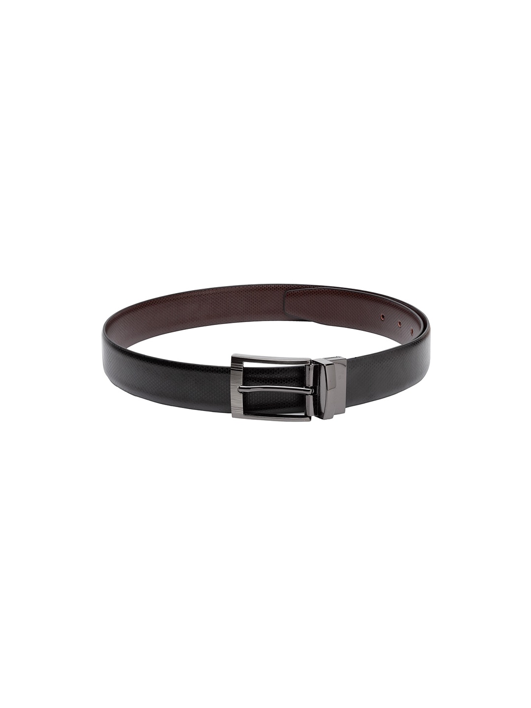 

Apsis Men PU Reversible Belt, Black