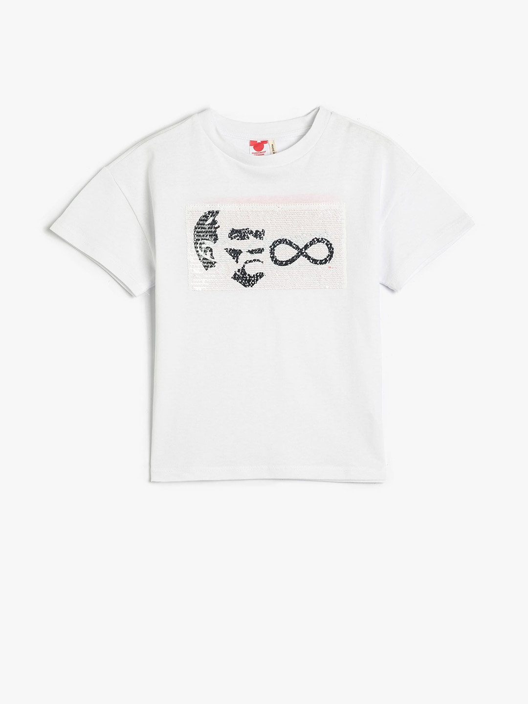 

Koton Boys Typography Printed Cotton T-shirt, White