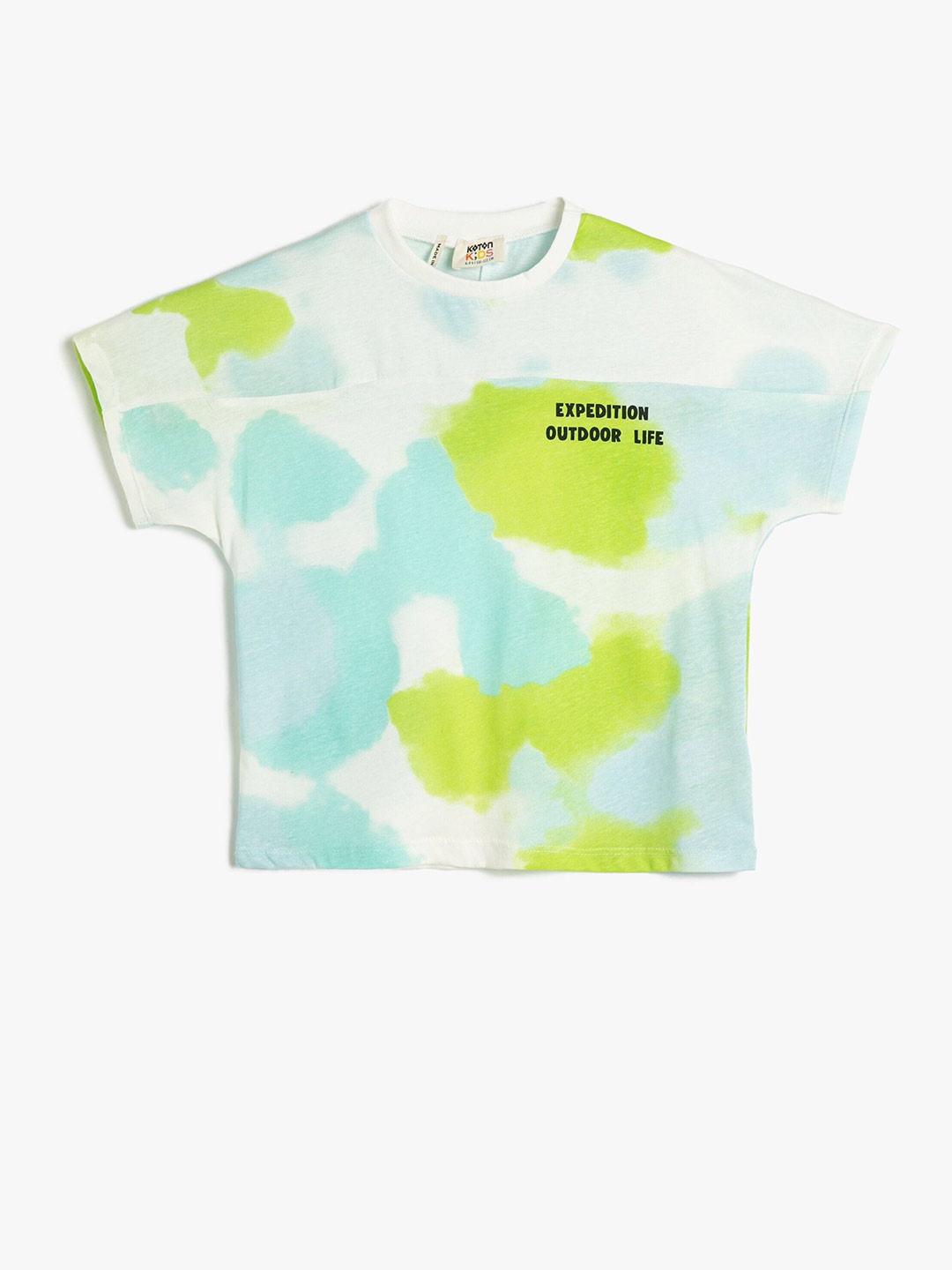 

Koton Boys Abstract Printed Pure Cotton T-shirt, White