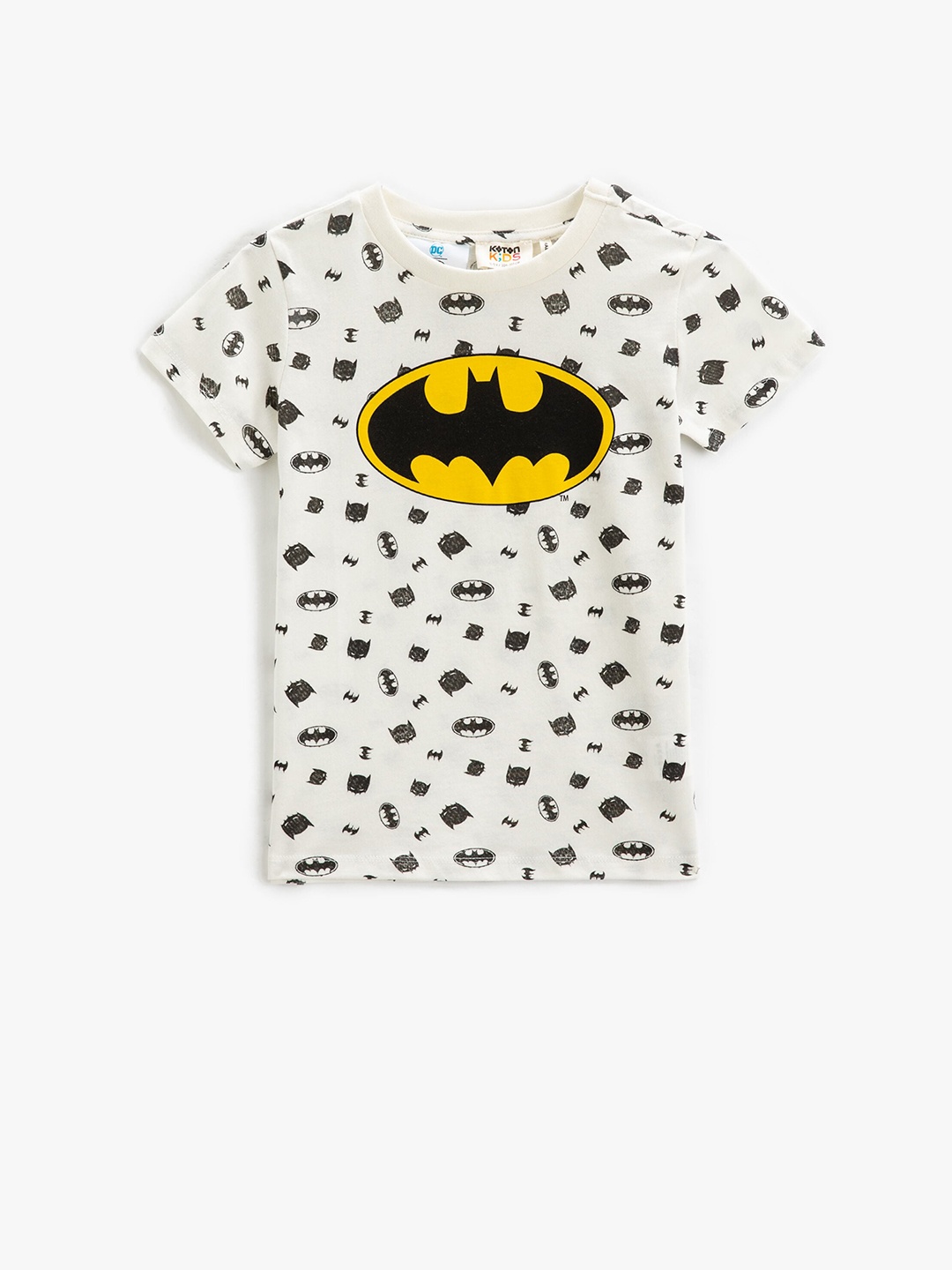 

Koton Boys Batman Printed Pure Cotton T-shirt, White