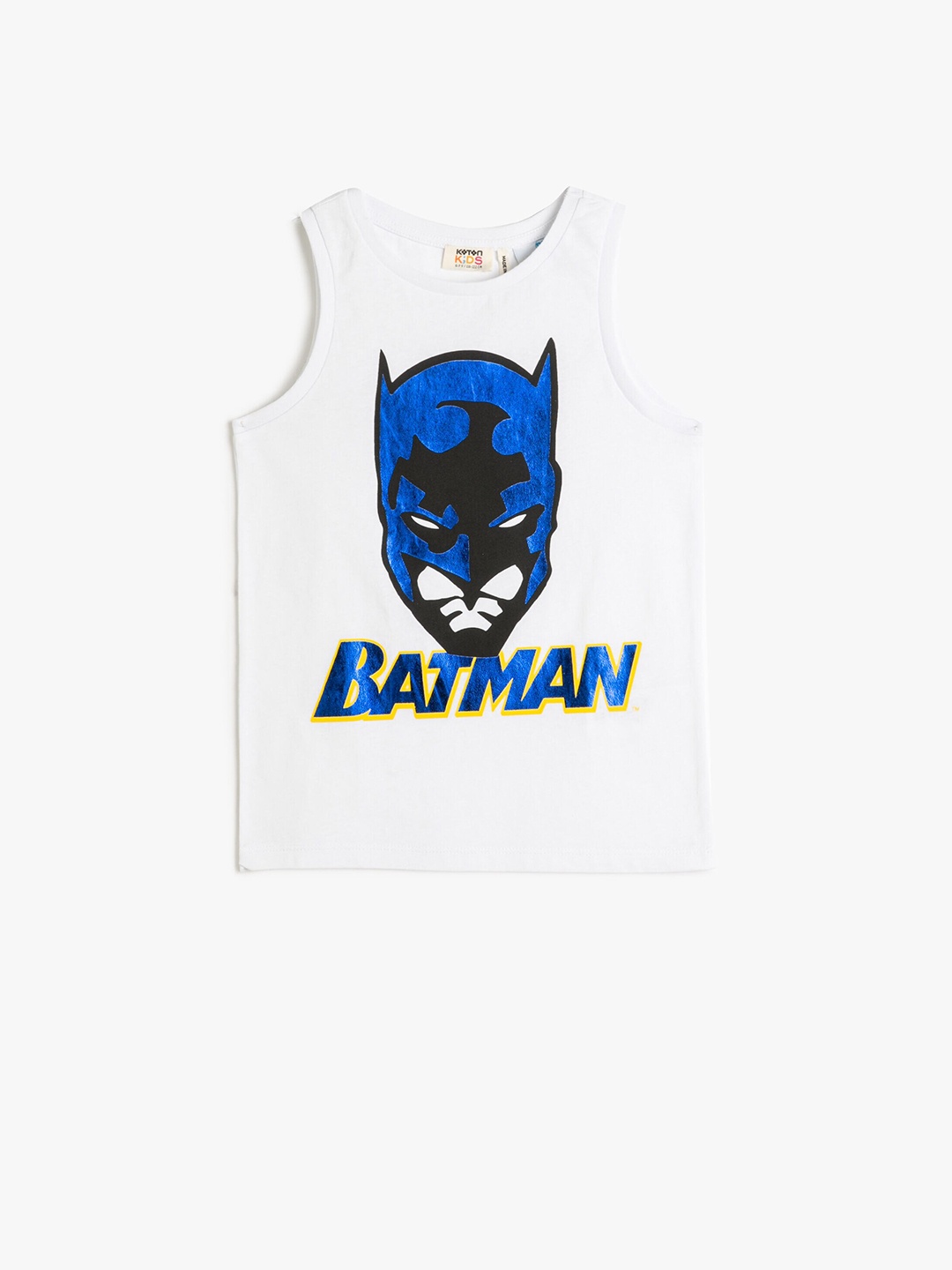 

Koton Boys Batman Printed Pure Cotton T-shirt, White