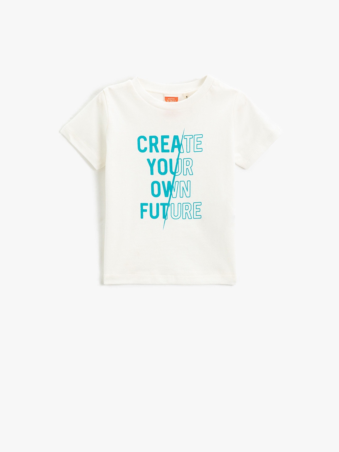 

Koton Infants Typography Printed Pure Cotton T-shirt, White