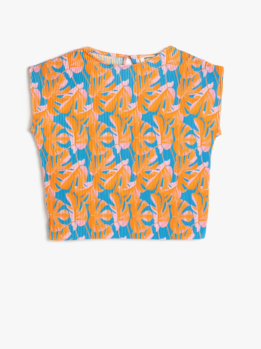 

Koton Girls Floral Printed T-shirt, Orange