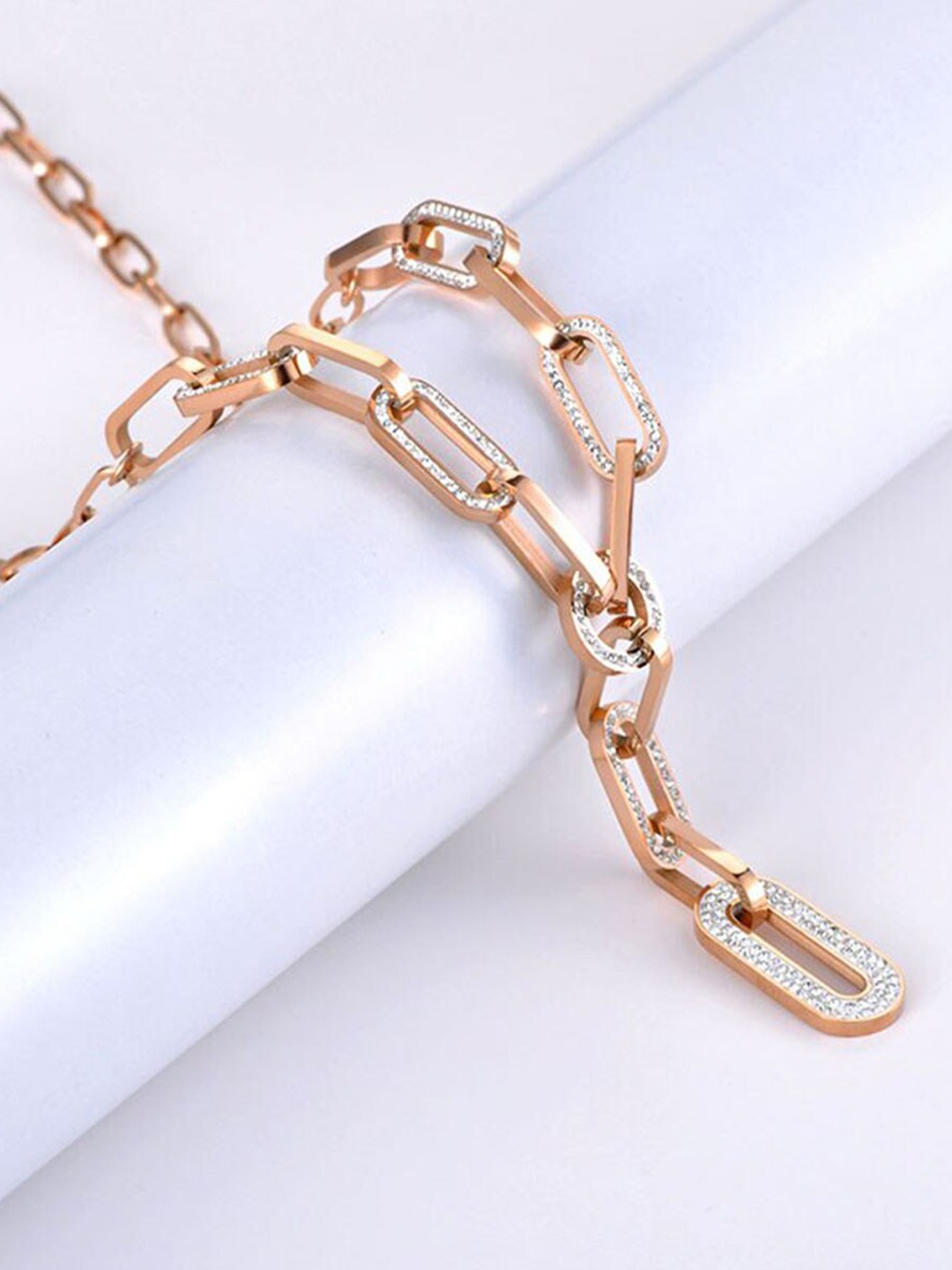

ZIVOM Rose Gold-Plated Necklace