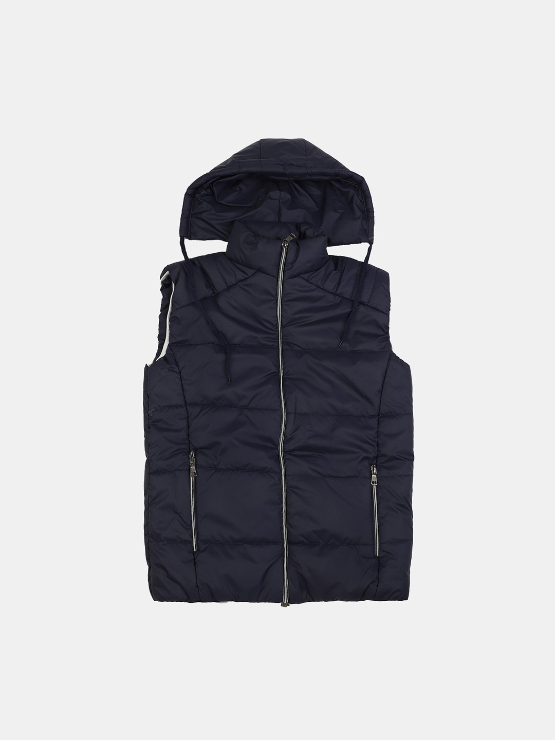 

V-Mart Boys Colourblocked Puffer Jacket, Blue
